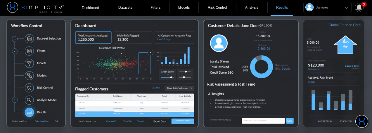AI-Driven Risk Assessment & Analytics SPA
